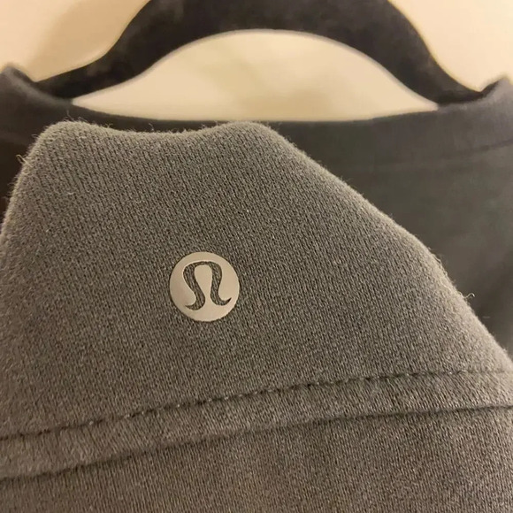 Lululemon Fleece Be True Crew Pullover Sweater Black Size 4 - Picture 8 of 9